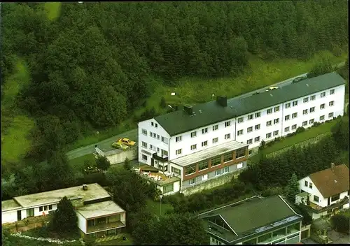 Ak Bad Laasphe in Westfalen, Haus Lahnblick, Panorama