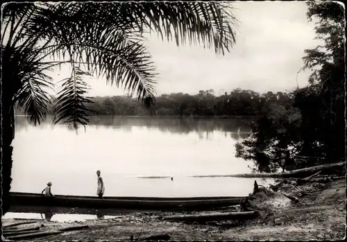 Ak Gabun, Vue du Fleuve, Kanu, Wasserpartie