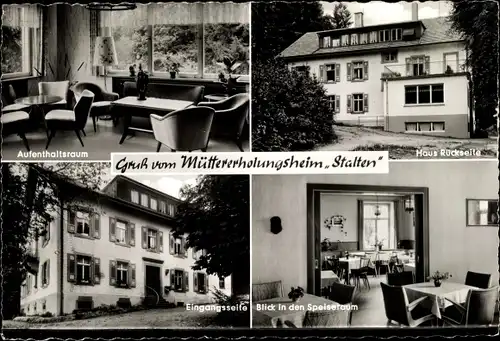 Ak Endenburg Steinen Baden Württemberg, Müttererholungsheim Stalten, Aufenthaltsraum