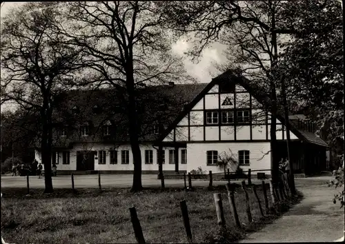 Ak Ratingen Nordrhein Westfalen, Blick auf Jugendherberge