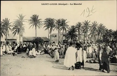 Ak Saint Louis Senegal, Le Marché