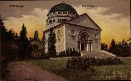 Ak Bückeburg in Schaumburg, Mausoleum, Außenansicht