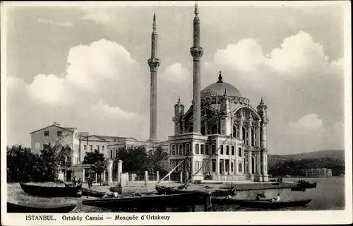 Ak Konstantinopel Istanbul Türkei, Ortaköy Moschee