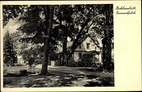 Ak Zechlinerhütte Rheinsberg in Brandenburg, Bismarckplatz