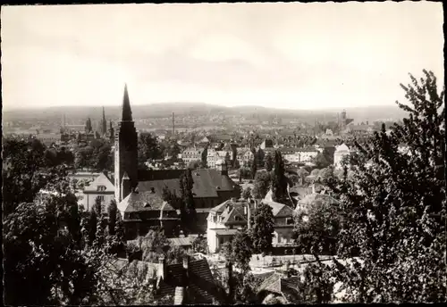 Ak Winterberg im Sauerland, Totalansicht vom Ort, Blick vom Winterberg aus Christ König Kirche
