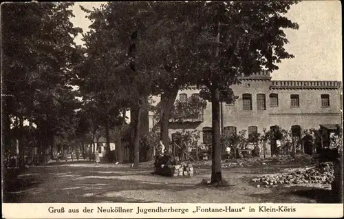 Ak Klein Köris Groß Köris in Brandenburg, Neuköllner Jugendherberge Fontane Haus