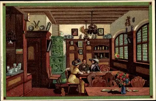 Ak Nürnberg in Franken, schöne Detailansicht