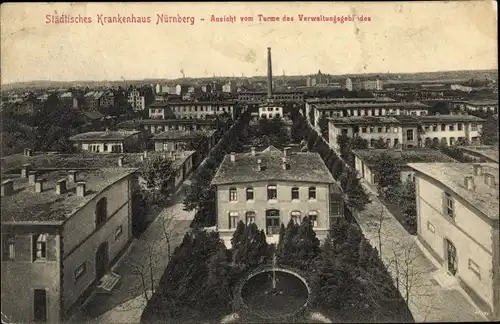 Ak Nürnberg in Franken, schöne Detailansicht