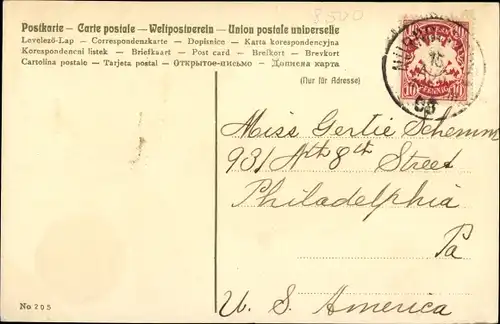 Ak Nürnberg in Franken, schöne Detailansicht