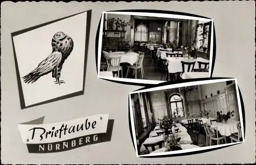 Ak Nürnberg in Franken, schöne Detailansicht