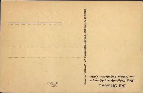Ak Nürnberg in Franken, schöne Detailansicht