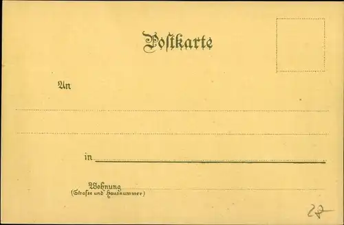 Ak Freiburg im Breisgau, schöne Detailansicht