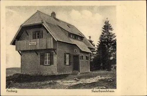 Ak Freiburg im Breisgau, schöne Detailansicht