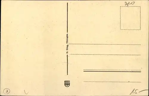 Ak Freiburg im Breisgau, schöne Detailansicht