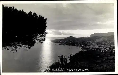 Ak Insel Madeira Portugal, Vista da Cancela, Panoramaansicht 