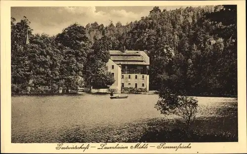 Ak Mittweida in Sachsen, Blick auf die Lauenhainer Mühle