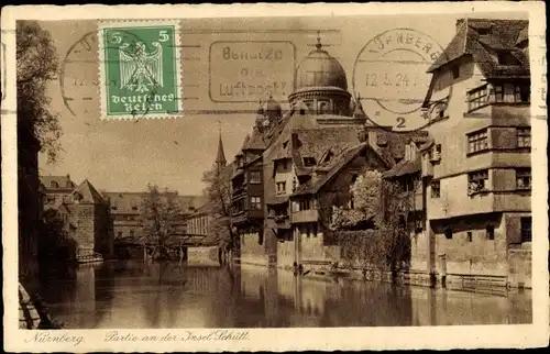 Ak Nürnberg in Franken, Synagoge, schöne Detailansicht