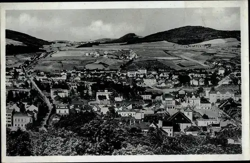 Ak Beroun Beraun Mittelböhmen, Panorama vom Ort