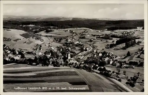 Ak Hinterzarten im Südschwarzwald, Panorama vom Ort