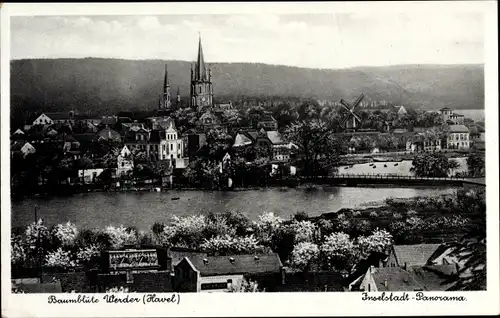 Ak Werder an der Havel, Inselstadt Panorama