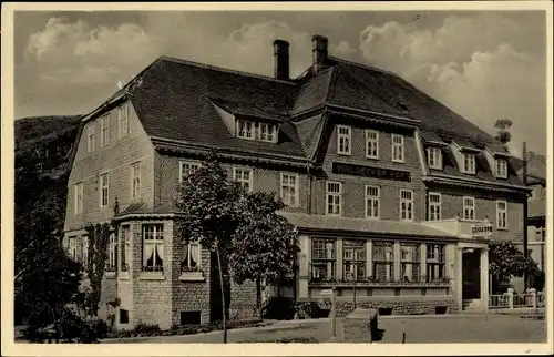 Ak Willingen Upland in Hessen, Kesper's Hotel Waldecker Hof, Bes. Chr. Kesper