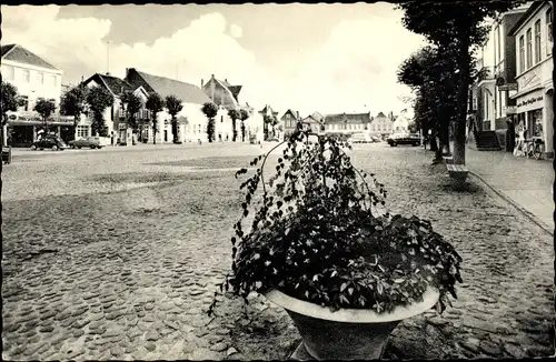 Ak Aurich in Ostfriesland, Marktplatz