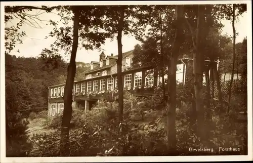 Ak Gevelsberg im Ruhrgebiet, Forsthaus, Außenansicht