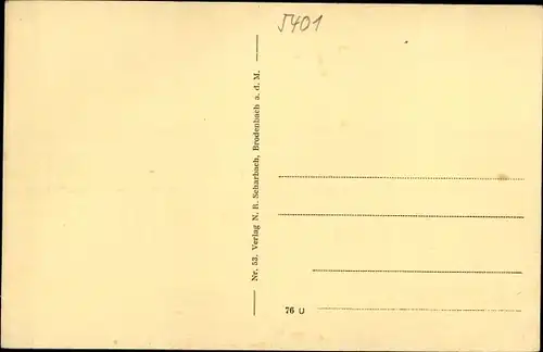 Ak Kobern Gondorf in Rheinland Pfalz, St. Mathiaskapelle, Ruine
