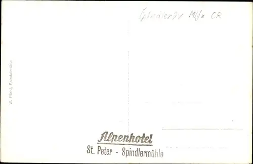 Ak Svatý Petr Sankt Peter Spindlermühle Riesengebirge Reg. Königgrätz, Alpen Hotel, Panorama