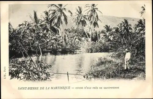 Ak Saint Pierre Martinique, Cours d'Eau