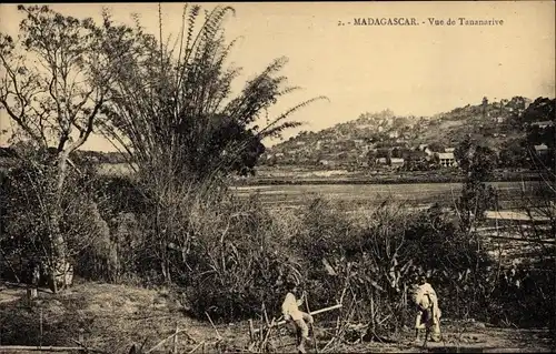 Ak Tananarive Madagaskar, Vue générale, Totalansicht