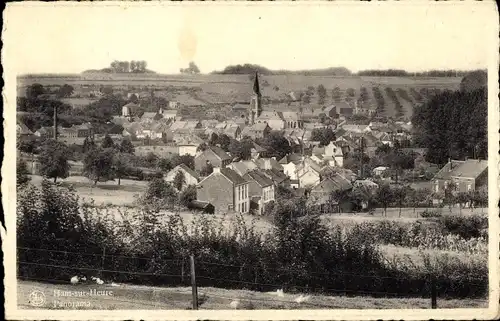 Ak Ham sur Heure Nalinnes Hennegau, Panorama vom Ort