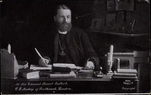 Ak Edward Stuart Talbot, Bishop of Southwark London