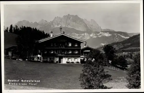 Ak Fieberbrunn in Tirol, Gasthof Schwefelbad