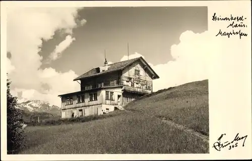 Ak Mayrhofen in Tirol, Steinerkoglhaus