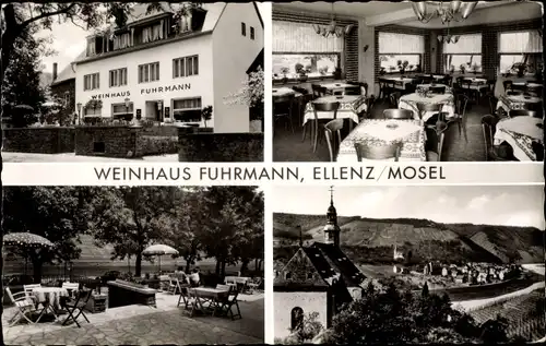 Ak Ellenz Mosel, Weinhaus Fuhrmann