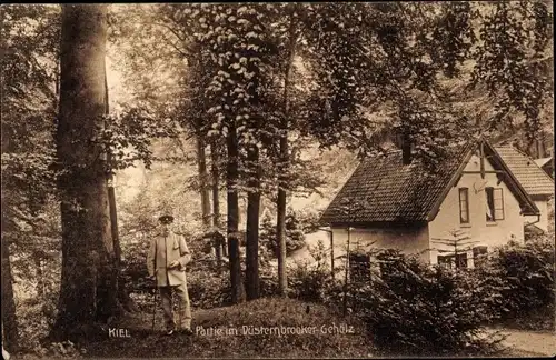 Ak Kiel in Schleswig Holstein, Düsternbrooker Gehölz