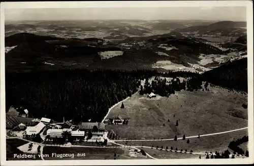 Ak Feldberg im Schwarzwald, Fliegeraufnahme