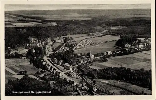 Ak Berggießhübel Sachsen, Panorama vom Ort