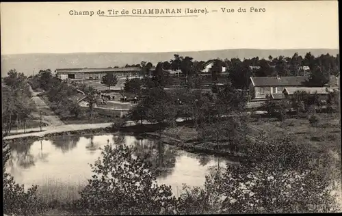 Ak Chambaran Isère, Champ de Tir, Vue du Parc