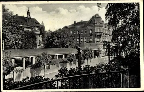 Ak Dresden Weißer Hirsch, schöne Detailansicht