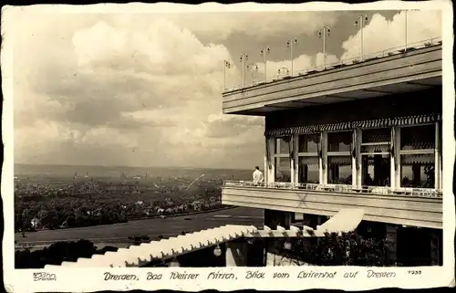 Ak Dresden Weißer Hirsch, schöne Detailansicht