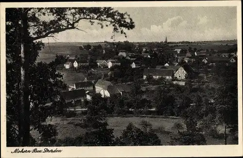 Ak Mohorn Wilsdruff in Sachsen, Blick auf den Ort