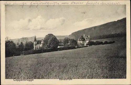 Ak Coppenbrügge Niedersachsen, Blick zum Sanatorium