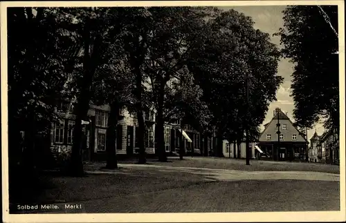 Ak Melle in Niedersachsen, Marktplatz
