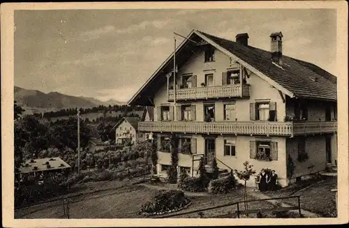 Ak Oy Mittelsberg im Allgäu, Erholungsheim und Pension Angerer