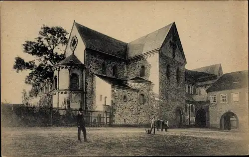 Ak Wechselburg in Sachsen, Gräfl. Schönburg'sche Schlosskirche