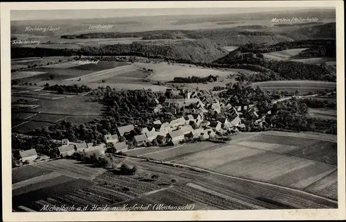 Ak Michelbach an der Heide Gerabronn, Kupferhof, Lendsiedel, Kirchberg, Morstein, Reiherhalde