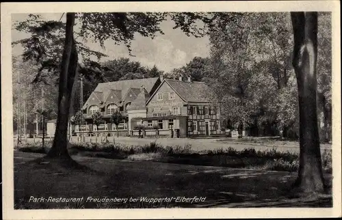 Ak Elberfeld Wuppertal, Park Restaurant Freudenberg, Bes. Andreas Hermann