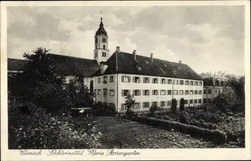 Ak Bad Wurzach in Oberschwaben, Töchterinstitut Maria Rosengarten